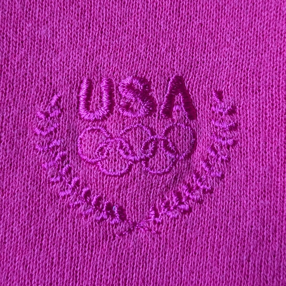 Vintage USA Olympic Brand Apparel Crewneck Sweatshirt Youth Large (Womens Small)